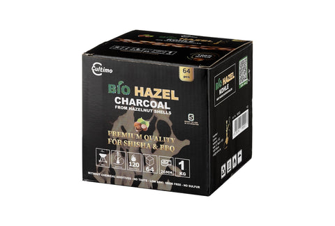 343340 Bio Hazel 1KG hazelnut charcoal